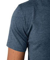 T-shirt Tri-Blend pour Homme OEM – Impression à la Demande, Design Graphique Personnalisé – 60% Polyester, 30% Rayonne, 5% Spandex