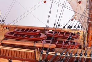 12 Apostolov Fondo de cobre 80cm Artesanía de madera Decoración náutica Modelo de barco para decoración del hogar Técnica de cedro pintado - Product Image 6