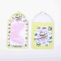 Étui de rangement pour cartes Kpop personnalisé, nouveau, transparent, souple, porte-cartes photo personnalisé, porte-cartes en PVC, porte-clés