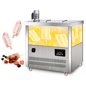 Palitos de helado comerciales 80 moldes fabricante de paletas de refrigeración automática con Control electrónico temperatura ajustable - Product Image 4