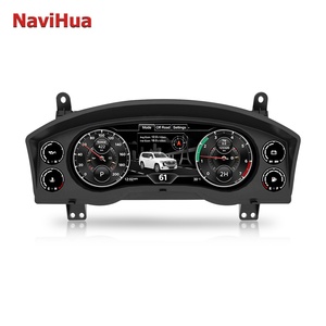 Nouveau tableau de bord LCD de voiture de 12,3 pouces pour Toyota Land Cruiser LC200, groupe d'instruments numériques, compteur de vitesse automatique, cockpit virtuel, tachymètre - Product Image 1