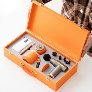 Coffret Cadeau Promotionnel Bien-être au Bureau : Masseur de Cou, Carnet, Tasse, Batterie Externe, Stylo et Accessoires de Bureau - Product Image 2