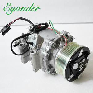 Kompresor Pompa Pendingin AC untuk Honda CRV CR-V III <span class=keywords><strong>RE</strong></span> 2.0 38810RZVG01 38810RZVG02 38800RZRZ521M2 SANDEN 3788 3757 38810-RZV-G02 - Product Image 3