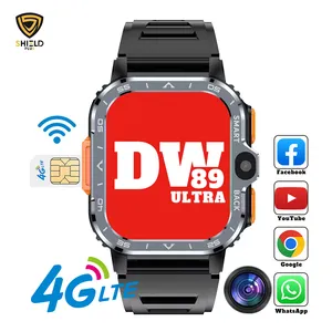 Nouvel adulte DW89 Ultra montre intelligente GPS Smartwatch écran tactile couleur réponse appel calendrier fonctions de suivi du sommeil