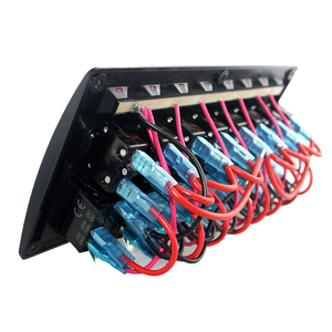 Bảng Công Tắc Rocker 8 Gang Cho Thuyền Bảng Công Tắc Hàng Hải Chống Nước Bảng Công Tắc Bằng Nhôm 12V Bật/Tắt Với Bộ Ngắt Mạch - Product Image 4