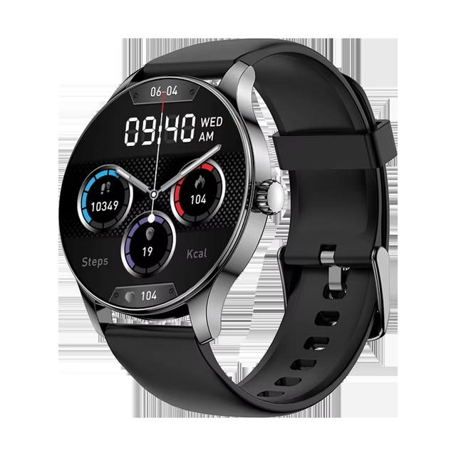 2026 Fashion Smartwatch for Android IOS IP68 Waterproof Silica Gel Band Sports Fitness Heart Rate Sleep Tracker Answer Call
