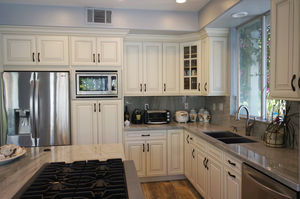 Armoire de cuisine de style américain haut de gamme, armoire de base en bois massif, armoires de cuisine RTA pour nouvelle maison - Product Image 6