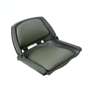 قابلة للطي لأسفل بسهولة مقعد ربان بإطار أخضر قابل للطي من أجل قارب قابل للنفخ قارب صيد - Product Image 1