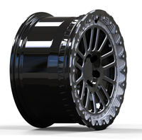 Jantes Beadlock en alliage d'aluminium forgé 5x120/6x139.7/5x114.3 PCD, neuves, tout-terrain, 40 mm ET 25 mm pour voiture