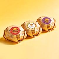 Adesivi Rotondi Personalizzati Impermeabili con Logo per Alimenti, Etichette Adesive in Vinile da 2/3 Pollici per Sacchetti da Asporto in Rotoli