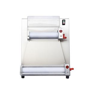 CHEF PROSENTIALS <span class=keywords><strong>DR</strong></span>-3V Elektrische Teigmaschine, 18 Zoll Vertikaler Tischmodell-Hersteller Edelstahl Gewerbliche Pizza-Teigausrollmaschine - Product Image 1