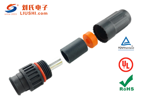 カスタム急速充電1P真鍮<span class=keywords><strong>DC</strong></span>コネクタケーブル高効率ナイロン200A/150A/120Aバッテリーエネルギー貯蔵オス/メス - Product Image 4