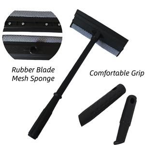 Limpiacristales Estándar para Ventanas de Automóviles, <span class=keywords><strong>Limpiador</strong></span> de Ventanas 2 en 1 para Parabrisas de Automóviles, Gasolineras, Duchas y Vidrios - Product Image 4