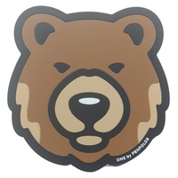 Sets de table ronds en plastique imperméables imprimés UV avec des animaux de dessin animé personnalisés pour l'utilisation à la table des enfants, lavables en machine