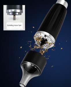 เครื่องบดสมุนไพรไฟฟ้าแบบ2 in 1, เครื่องบดยาสูบแบบ2สายชาร์จ USB C เครื่องบดยาสูบพร้อมกรวย - Product Image 3