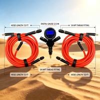 MAISOON Off-Road Digital Tire Inflator Hose High Precision Charge Discharge Pressure Gauge MS-TB01A Model 1-Year Warranty for