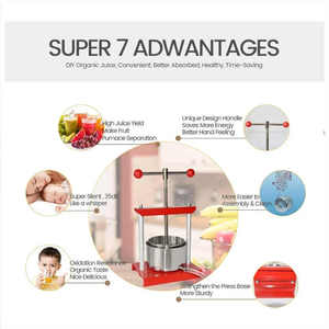 Presse-fruits miniature en acier inoxydable de qualité alimentaire - Product Image 3
