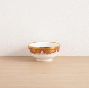 Wholesale Luxury Gold Rimmed Ceramic <b>Dinnerware</b> <b>Set</b>, Royal Red & Gold Porcelain Plates Bowls Mugs for Wedding Banquet - Product Image 6