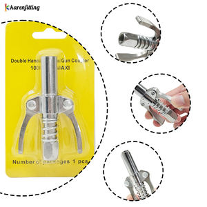 Boquilla de acero de alta resistencia para pistola de engrase, acoplador de alta presión de 10000 PSI, doble mango para fácil engrase, OEM personalizable, alta calidad - Product Image 3