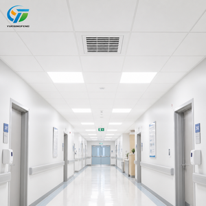 <span class=keywords><strong>Grille</strong></span> de retour d'air carrée en aluminium pour plafond, panneau de plafond intégré avec cadre d'accès à charnières - Product Image 2