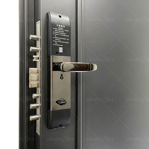 <span class=keywords><strong>Porta</strong></span> di protezione antiruggine di nuovo Design a prova di furto in stile Kenya porte d'ingresso anteriori di sicurezza in acciaio inossidabile 304 in metallo solido - Product Image 5