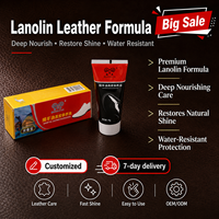 Baume de soin pour cuir à l'huile de mouton Jinyang 70g, séchage rapide à l'air, sans résidu collant, unisexe, toutes saisons