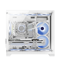 AntarcChill, vente en gros de pièces d'ordinateur, boîtiers PC de bureau ATX, usine OEM, boîtier d'ordinateur blanc pour PC de jeu, gamer