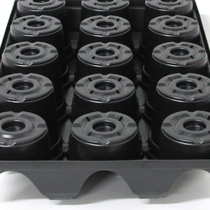 15 trous <span class=keywords><strong>Pot</strong></span> Rond Plateau De Transport Navette Plateaux pour Pépinière - Product Image 5