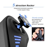 Siap Kirim C-18 11 Tombol 10000 DPI Mouse Gaming Vertikal Berkabel Tersedia Pengiriman Cepat Mouse RGB yang Dapat Diprogram untuk Gamer PC