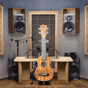 <span class=keywords><strong>Ukelele</strong></span> <span class=keywords><strong>Soprano</strong></span> Profesional SU-071P de 21 Pulgadas en Oferta, Acabado Mate, Mástil de Caoba, Diapasón de Palisandro Indio, Logotipo Personalizado - Product Image 3