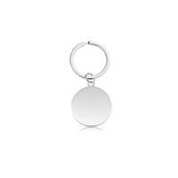 Placa de Identificación para Perros de Acero Inoxidable, Personalizable con Nombre, con Anillo para Llaves, Resistente a la Oxidación