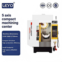 Centre d'usinage compact 5 axes U200T, machine de fraisage CNC de précision pour composants automobiles, industrie de l'énergie