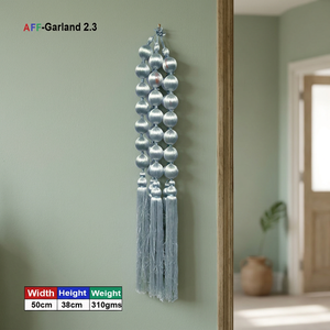 พวงมาลัยดอกไม้ประดิษฐ์จากผ้าไหมสำหรับตกแต่งภายใน ขายส่ง AFF-Garland-2.3 ราคา 950 บาท/10 ชิ้น - Product Image 3