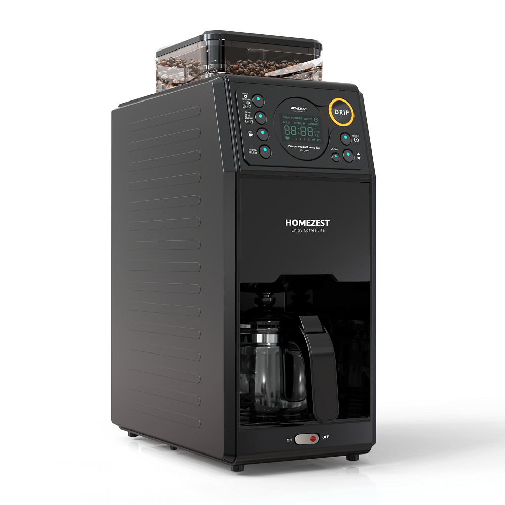 GM3002 Automatic Aroma Brew Coffee Maker With Grinder High End LED Display