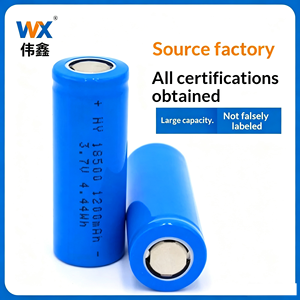 Batterie au lithium Wei Xin 18500 37V pleine capacité pour rasoirs et enceintes Bluetooth rechargeables, fabriquée en Chine - Product Image 1