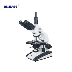 BIOBASE Trinocular UIS Biological <span class=keywords><strong>Microscope</strong></span> LED照明付きマニュアルフォーカス光学クラリティラボ用 - Product Image 1
