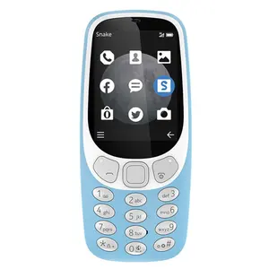 Cheap China Original Bar Feature 2G phone call 2.4 inch big screen very slim feature Mobile phone