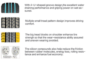 Neumáticos de coche de marca china de calidad P215/75R15 P225/70R16 P265/65R17 P245/60R19 para SUV - Product Image 5