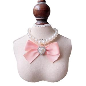 Nuevo Collar de Lujo para Mascotas con Perlas de Varios Tamaños, Accesorio de Moda para Fotos de Perros y Gatos - Product Image 2