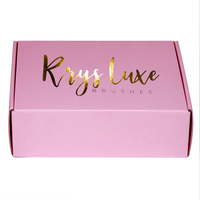 Cajas de Cartón Corrugado Rosa Personalizadas para Envío de Ropa con Logotipo, Caja para Lencería y Ropa Interior, Caja de Regalo para Envíos