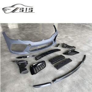 Série 3 G20 mise à niveau vers le kit de carrosserie <span class=keywords><strong>M8</strong></span> pour pare-chocs avant de voiture au-dessus de l'aile diffuseur de lèvre de pare-chocs avant Série 3 G20 - Product Image 4