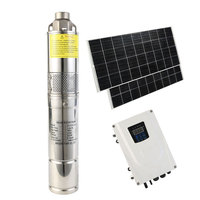 Contrôleur MPPT 24V CC 500W Max, pompe à eau submersible solaire pour puits domestique, hauteur de refoulement 100m