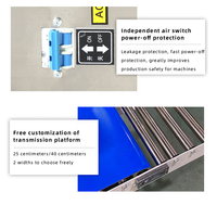 Machine d'emballage et de scellage verticale automatique FR-1100 pour sachets en film plastique, sachets de riz en aluminium, avec scellage renforcé et élargi