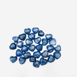 Grosir liontin batu permata penyembuhan alami biru Flash <span class=keywords><strong>kyanite</strong></span> kristal hati untuk dekorasi - Product Image 5
