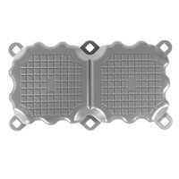 Pont flottant modulaire en HDPE à prix abordable, cubes de quai, ponton, plateforme de divertissement gonflable, quai pour jet ski