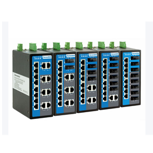 สวิตช์อีเธอร์เน็ตอุตสาหกรรม10พอร์ต<span class=keywords><strong>3onedata</strong></span> พร้อมช่อง SFP 1000Base-SFP ช่อง100Base-FX พอร์ตออปติคัลแบนด์วิธแบ็คเพลน7.6g - Product Image 4