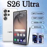 Smartphone S26 Ultra Haute Performance 16 Go + 1 To – Meilleur Prix Usine | |   144 Hz 108 MP LED | |   Dernier modèle 2026, Android 15 et 5G en gros