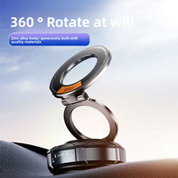 Support magnétique pliable rotatif à 360° pour tableau de bord Tesla, en alliage de zinc N52, à ventouse, nouvelle arrivée 2026, vente en gros M824