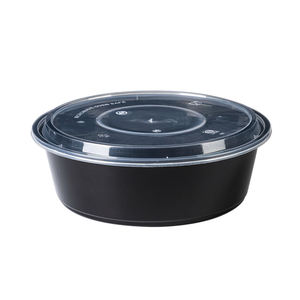 Restaurant Supermarché Ferme En Plastique Grand Rond Salade Fromage <span class=keywords><strong>Plateau</strong></span> Repas Fruits <span class=keywords><strong>De</strong></span> <span class=keywords><strong>Mer</strong></span> Cuit Snack Soupe Bol Boîte D'emballage Alimentaire - Product Image 3