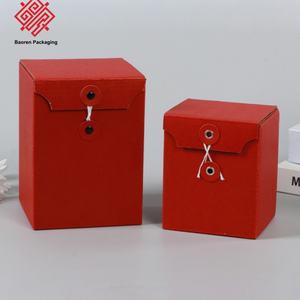 Baoren High-End Eco-Friendly Recyclable Corrugated Kraft Paper Packing Boxes for Underwear <b>Socks</b> Tea Mugs Fur Gift Packaging - Product Image 6